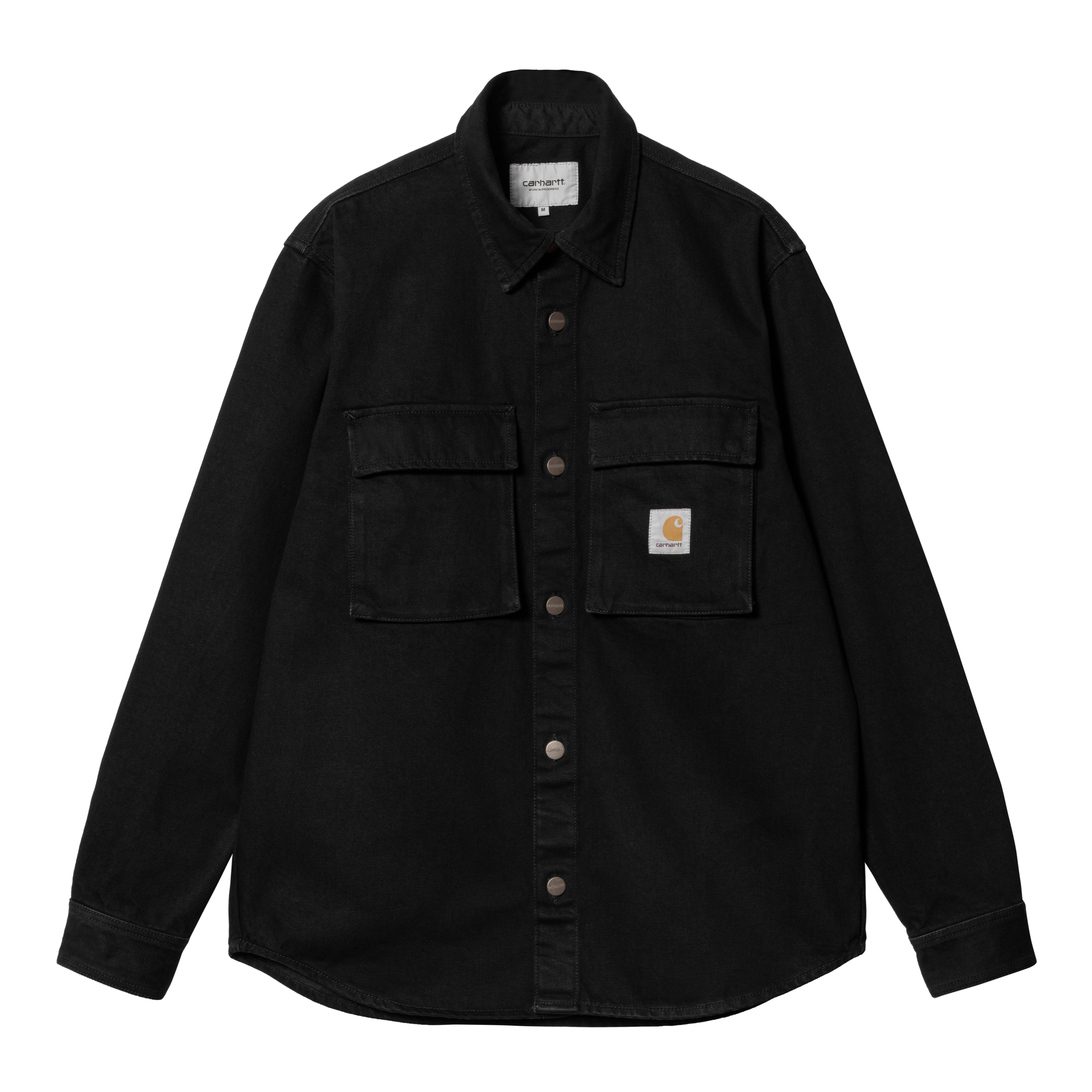 Casaco Carhartt WIP Manny Shirt Jacket Preto de Homem, I0327058902