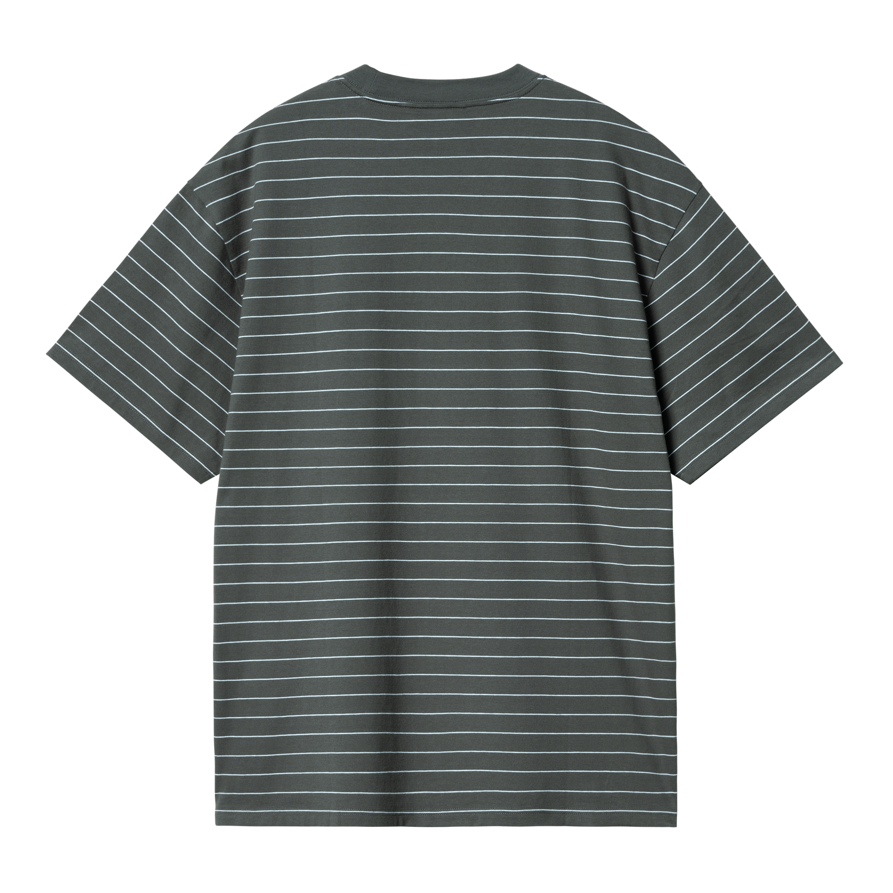 black white horizontal striped t shirt