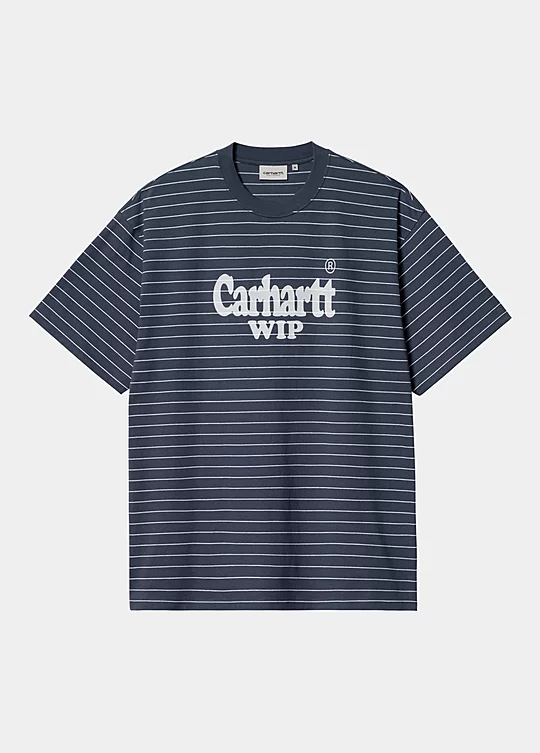 Carhartt WIP Short Sleeve Orlean Spree T-Shirt em Azul