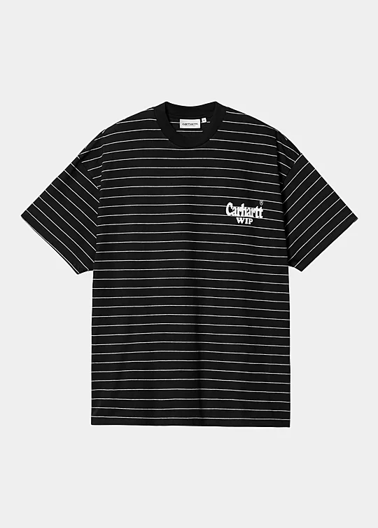 Carhartt WIP Women’s Short Sleeve Orlean Spree T-Shirt en Negro