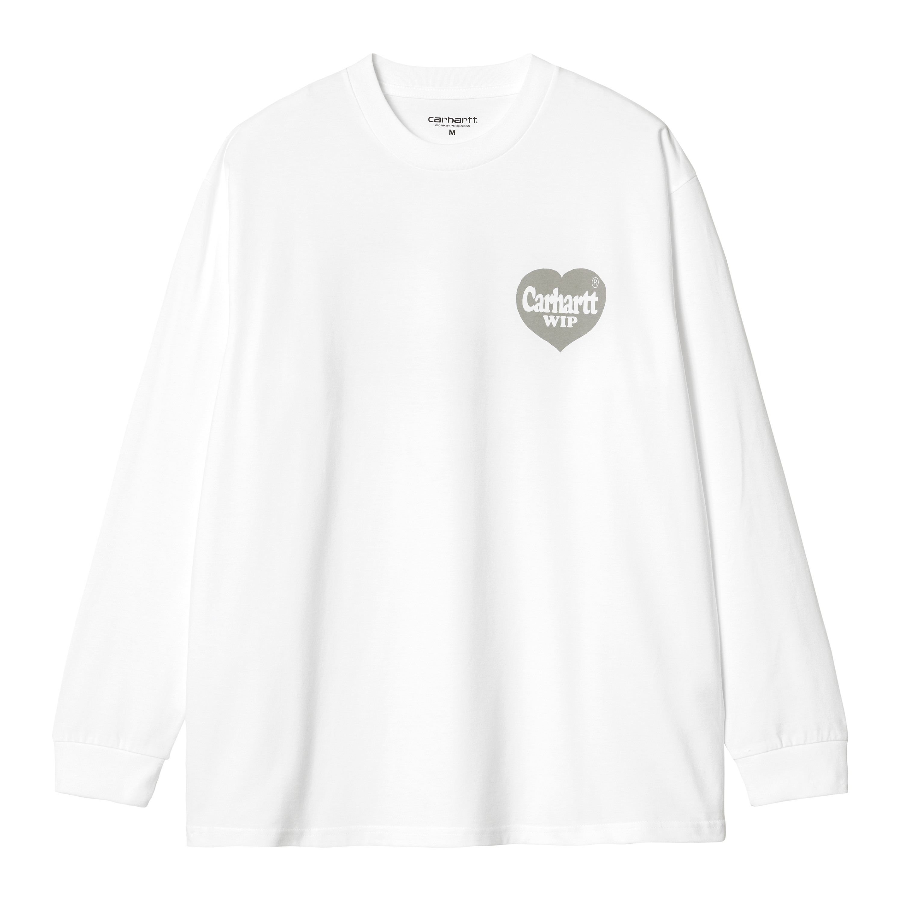 Carhartt WIP Long Sleeve Spree T-Shirt em Branco