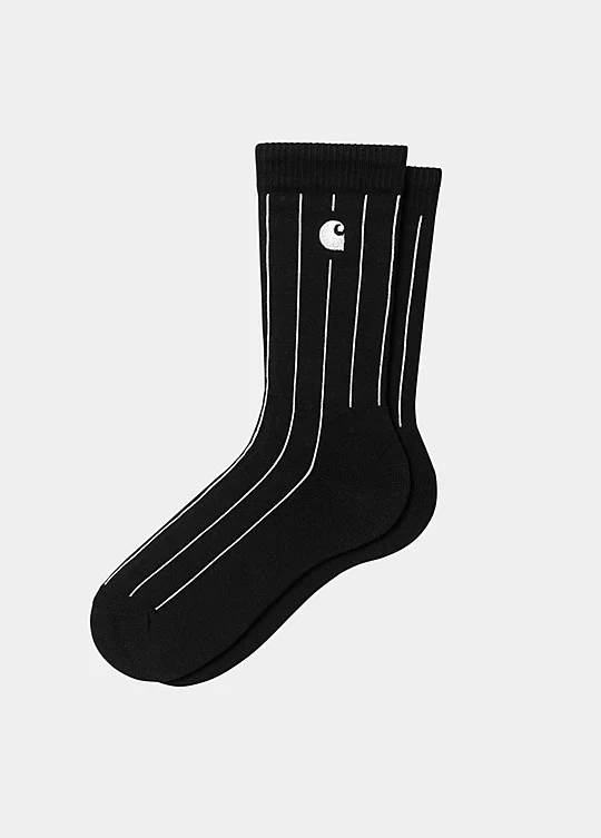 Carhartt WIP Orlean Socks en Negro