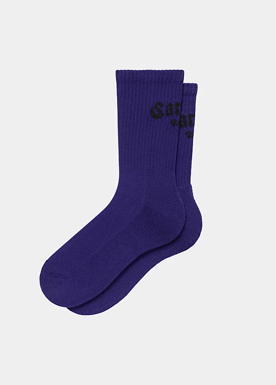 Carhartt WIP Onyx Socks in Lila