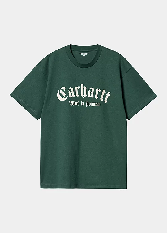 Carhartt WIP Short Sleeve Onyx T-Shirt em Verde