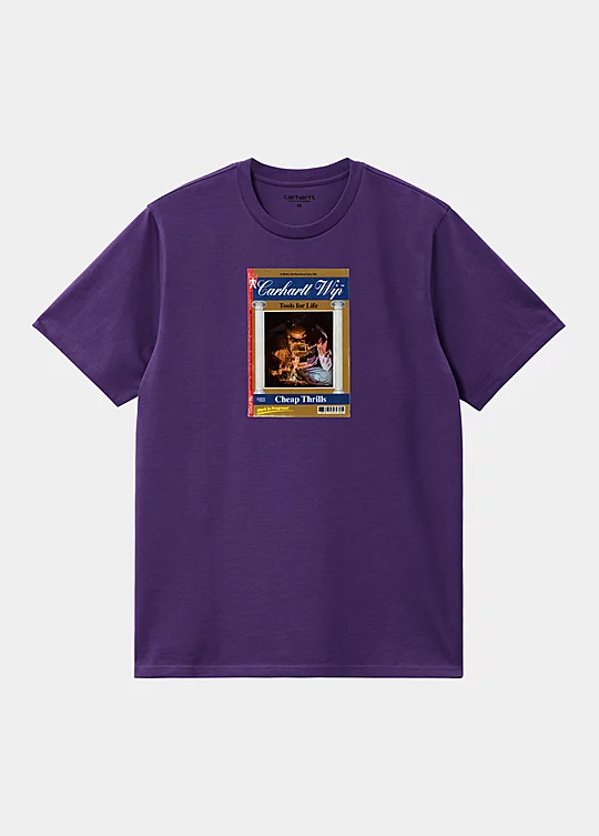Carhartt WIP Short Sleeve Cheap Thrills T-Shirt em Púrpura