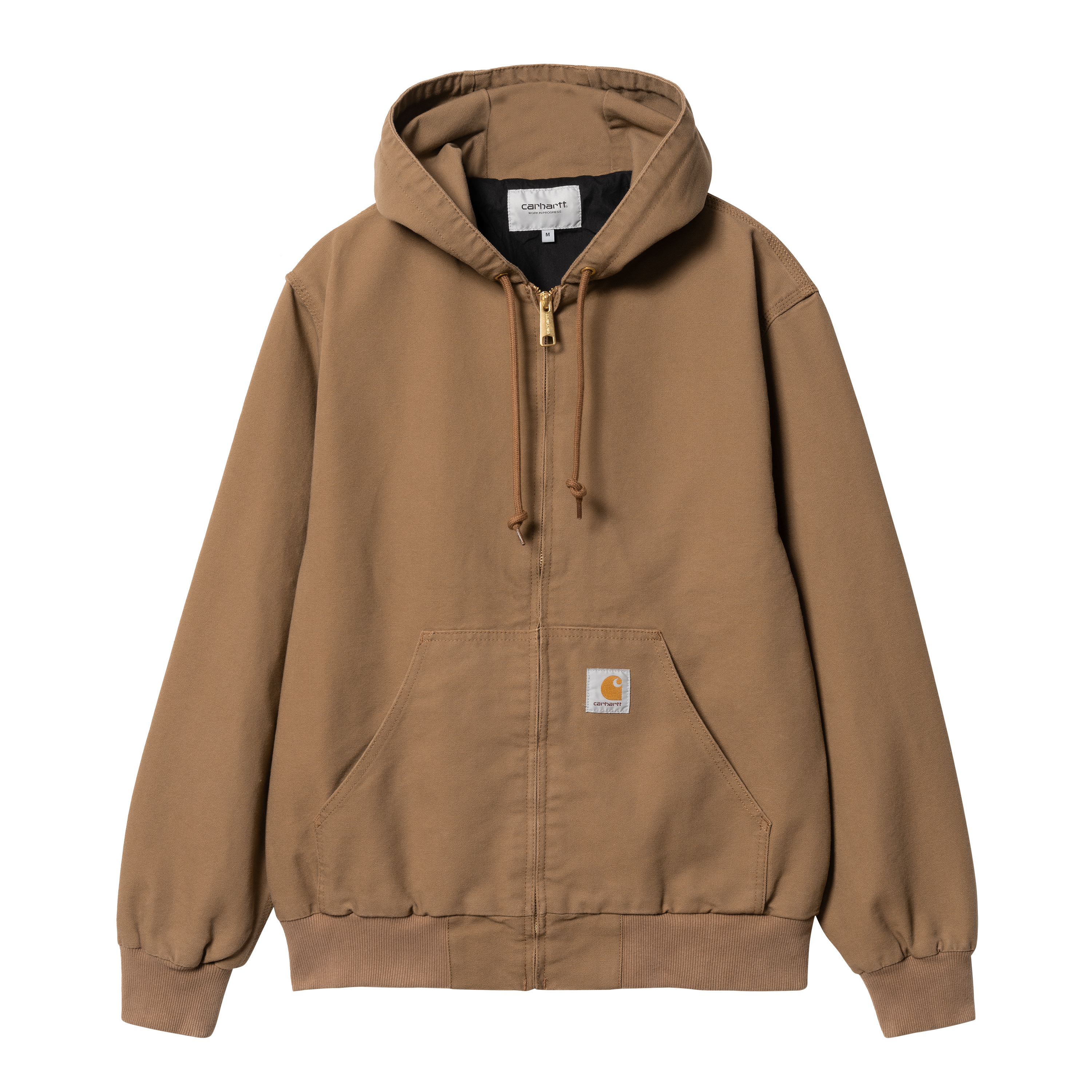 Veste droite Highbury bi matière capuche Carhartt WIP en vert pour