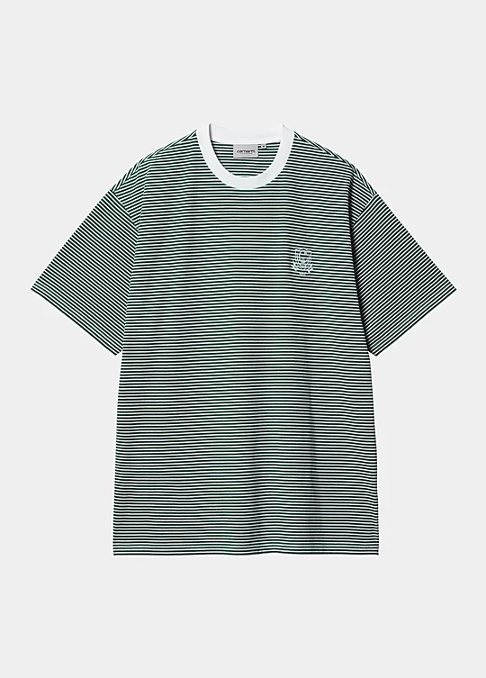 Carhartt WIP Short Sleeve Fairley T-Shirt em Verde