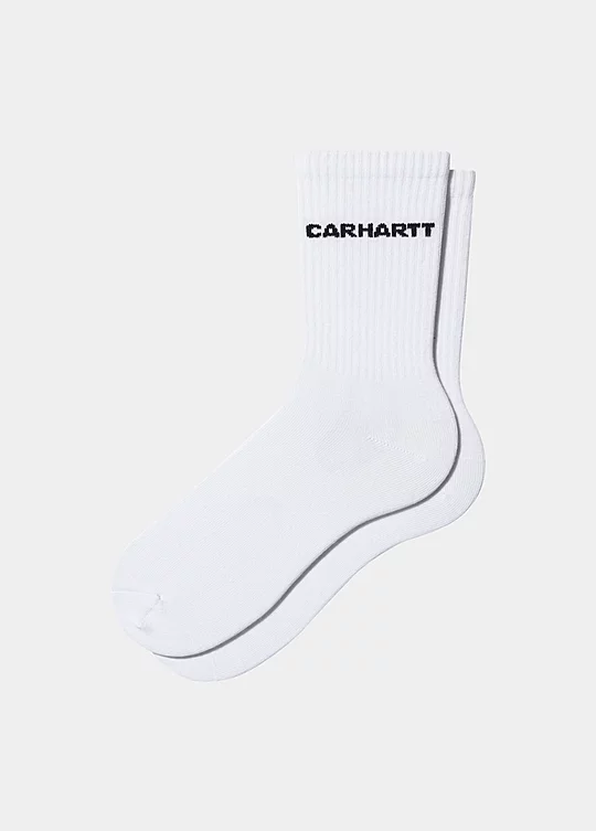 Carhartt WIP Link Socks Blanc