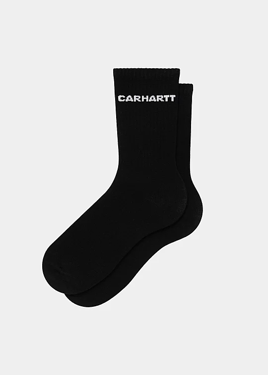 Carhartt WIP Link Socks in Nero