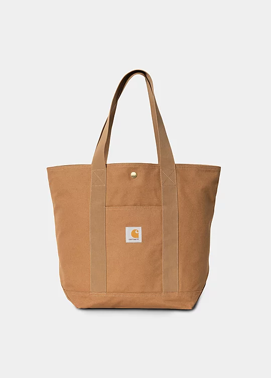 Carhartt WIP Canvas Tote in Brown