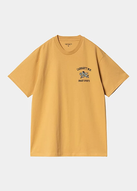 Carhartt WIP Short Sleeve Smart Sports T-Shirt em Amarelo