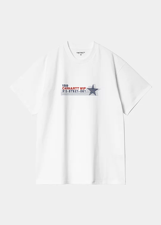Carhartt WIP Short Sleeve 313 Star T-Shirt em Branco