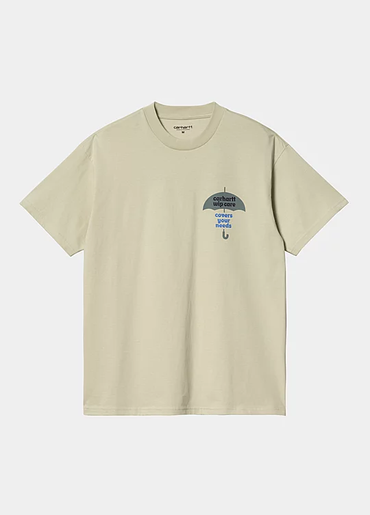 Carhartt WIP Short Sleeve Covers T-Shirt in Beige