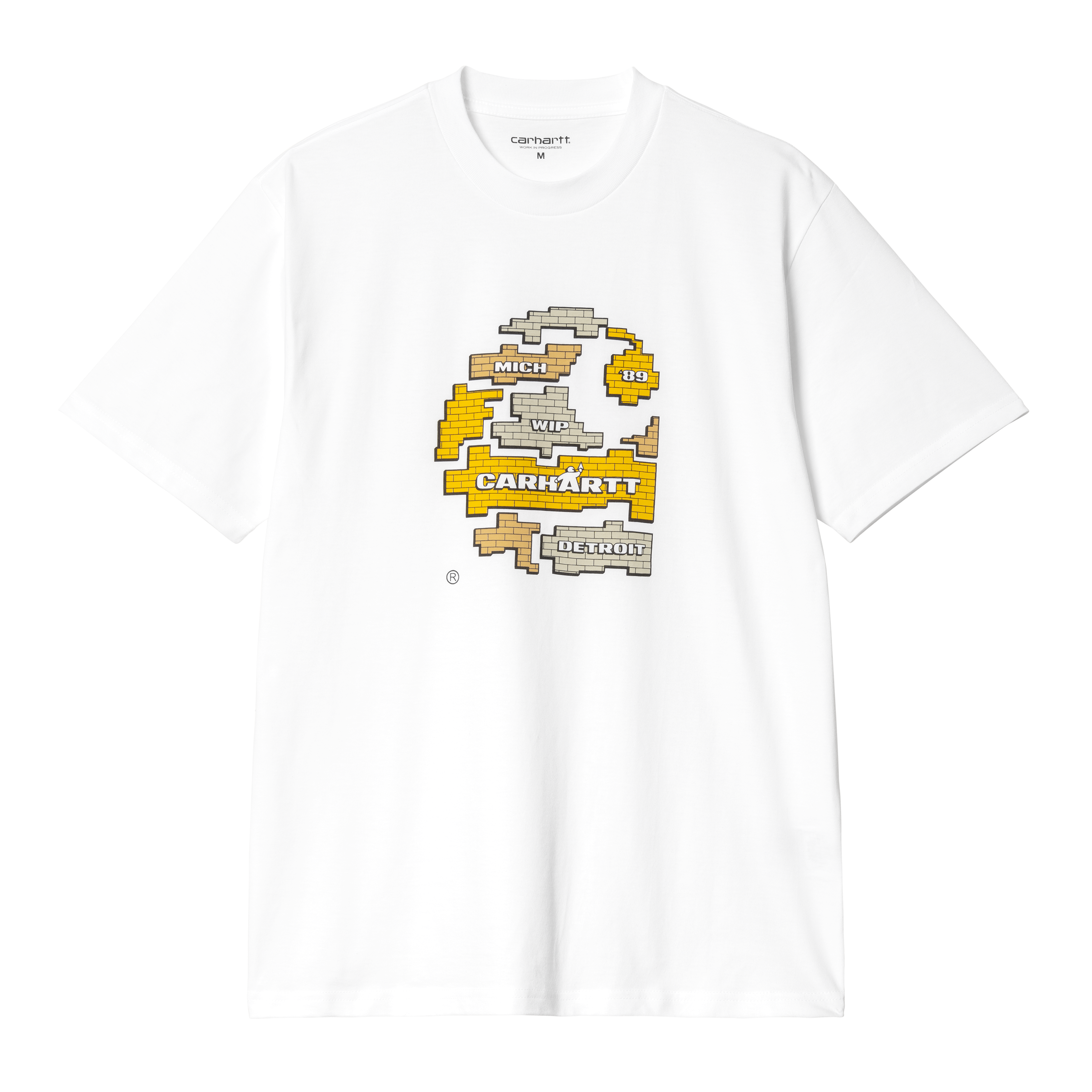 Carhartt WIP APPETITE - T-shirt imprimé - white/blanc 