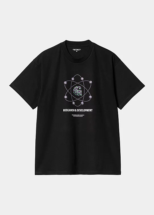 Carhartt WIP Short Sleeve R&D T-Shirt in Schwarz