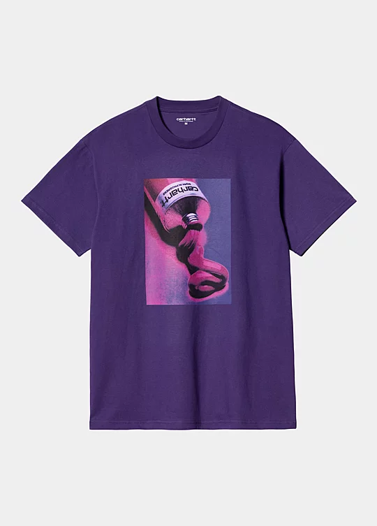 Carhartt WIP Short Sleeve Tube T-Shirt em Púrpura