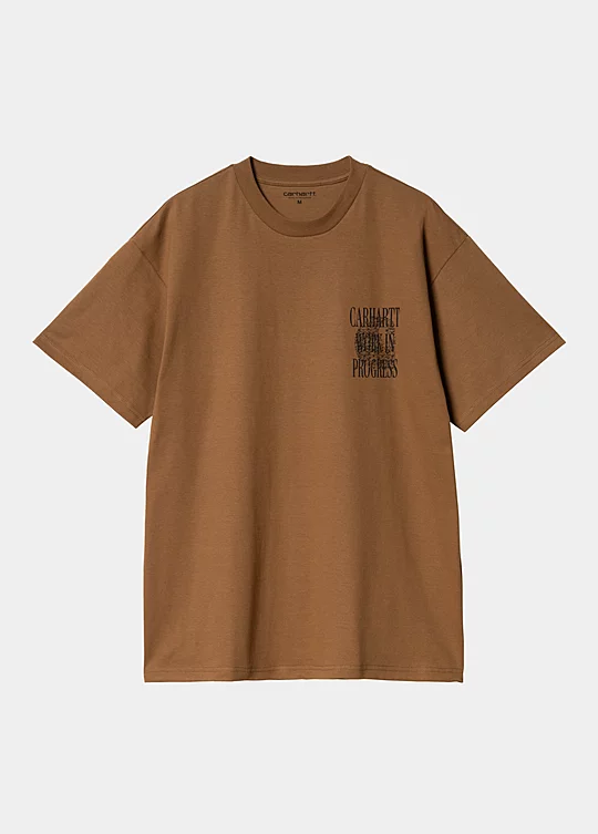 Carhartt WIP Short Sleeve Always a WIP T-Shirt in Braun