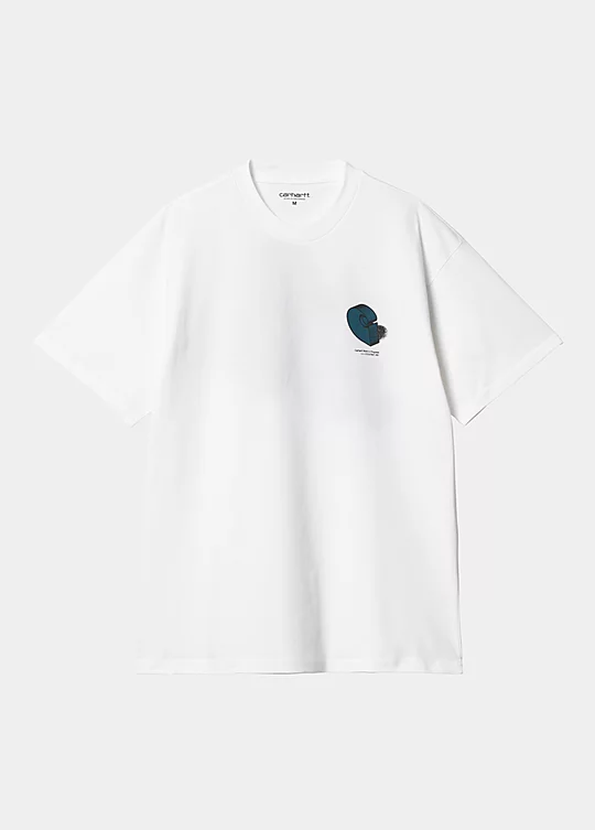 Carhartt WIP Short Sleeve Diagram C T-Shirt em Branco