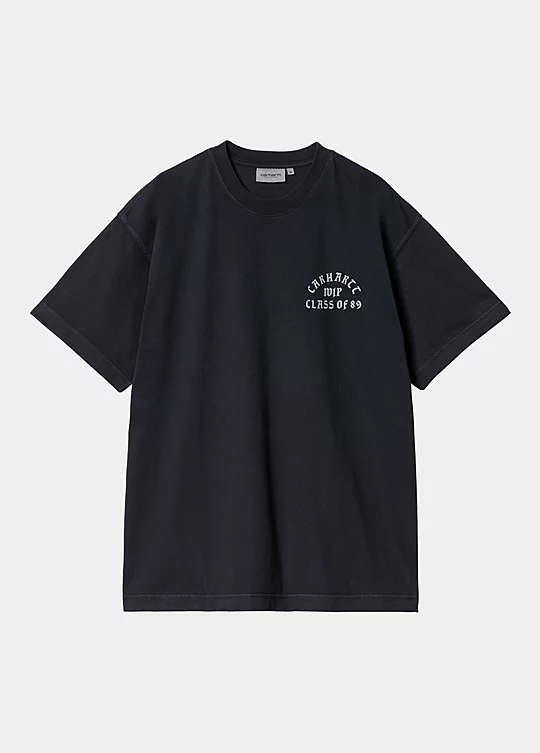 Carhartt WIP Short Sleeve Class of 89 T-Shirt in Blu
