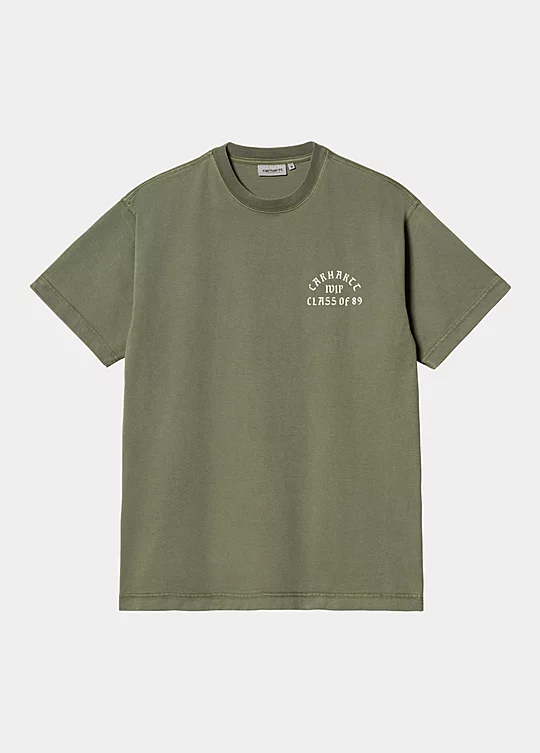 Carhartt WIP Short Sleeve Class of 89 T-Shirt en Verde