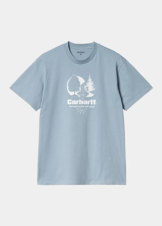 Carhartt WIP Short Sleeve Surround T-Shirt in Blau