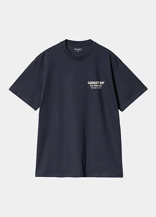 Carhartt WIP Short Sleeve Less Troubles T-Shirt in Schwarz