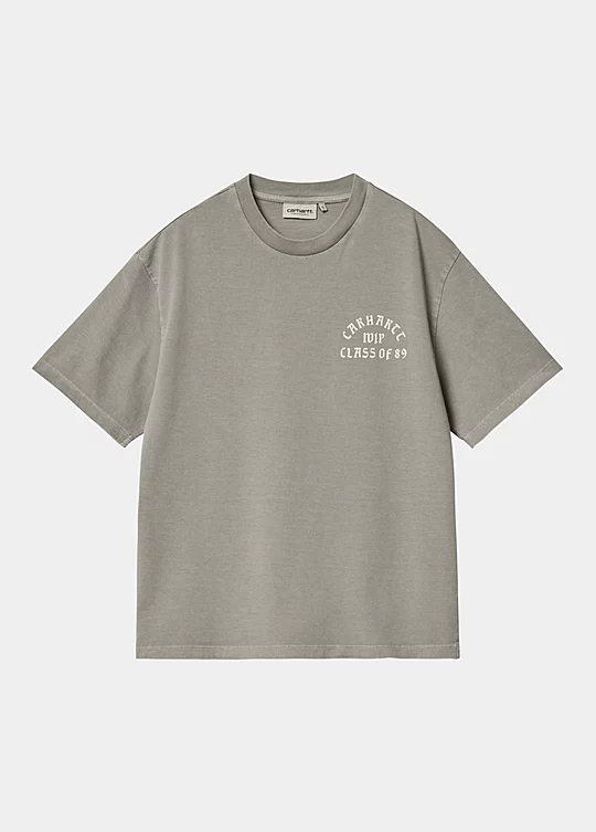Carhartt WIP Women’s Short Sleeve Class of 89 T-Shirt in Grey