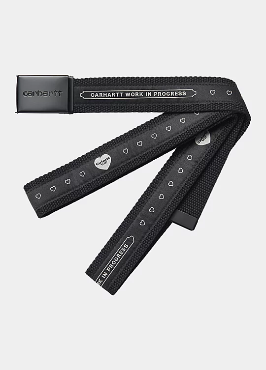 Carhartt WIP Heart Bandana Belt in Black
