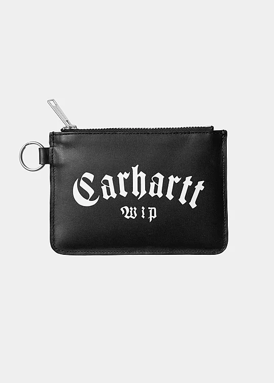 Carhartt WIP Onyx Zip Wallet in Black