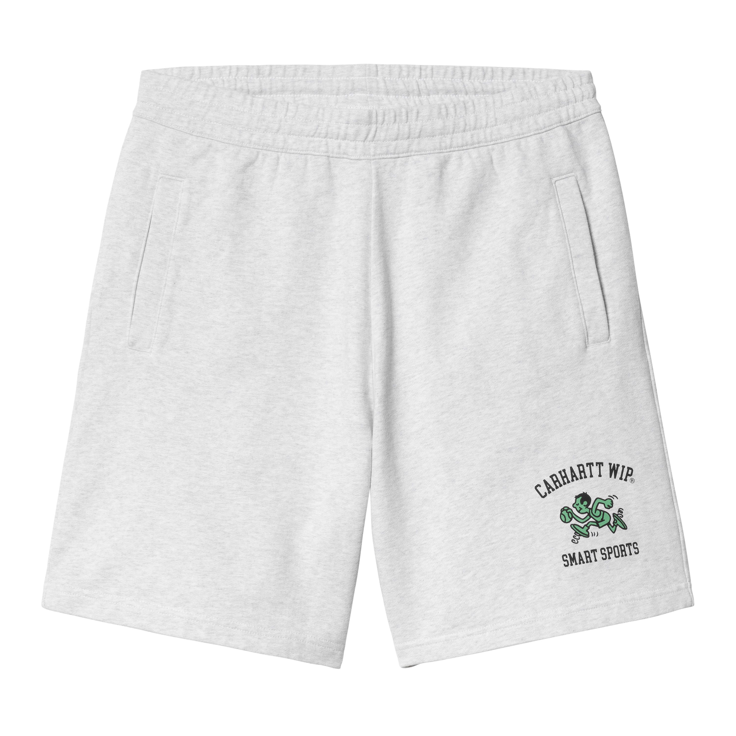 White sweatshorts hot sale