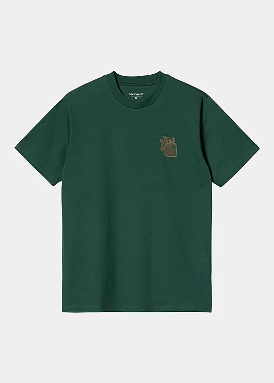 Carhartt WIP Short Sleeve Little Hellraiser T-Shirt in Grün