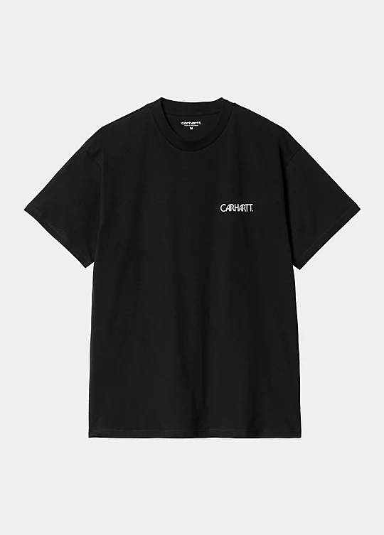 Carhartt WIP Short Sleeve Soil T-Shirt in Schwarz