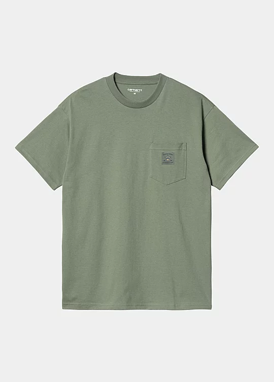 Carhartt WIP Short Sleeve Field Pocket T-Shirt in Green
