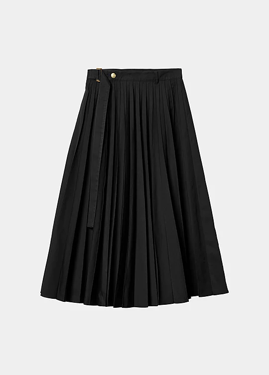 Carhartt WIP Carhartt WIP Women’s Pleated Skirt in Schwarz