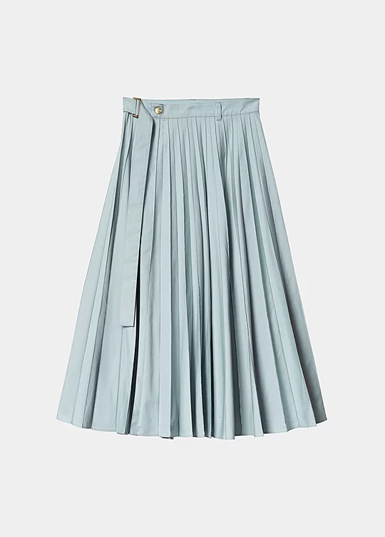 Carhartt WIP Carhartt WIP Women’s Pleated Skirt in Blu