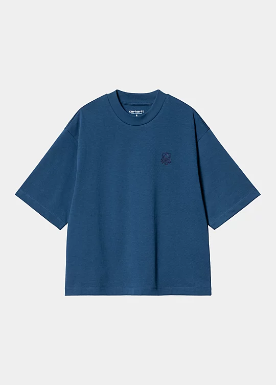Carhartt WIP Women’s Short Sleeve Teagan T-Shirt in Blue