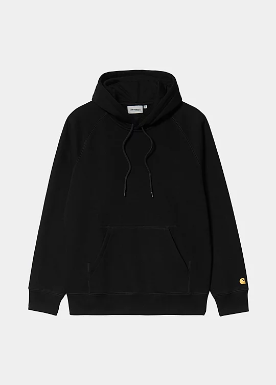 Carhartt WIP Hooded Chase Sweat in Black