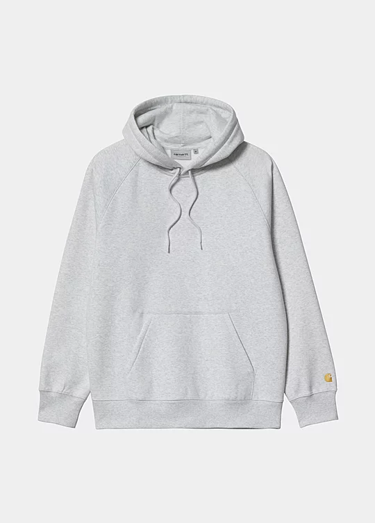 Carhartt WIP Hooded Chase Sweat in Grey