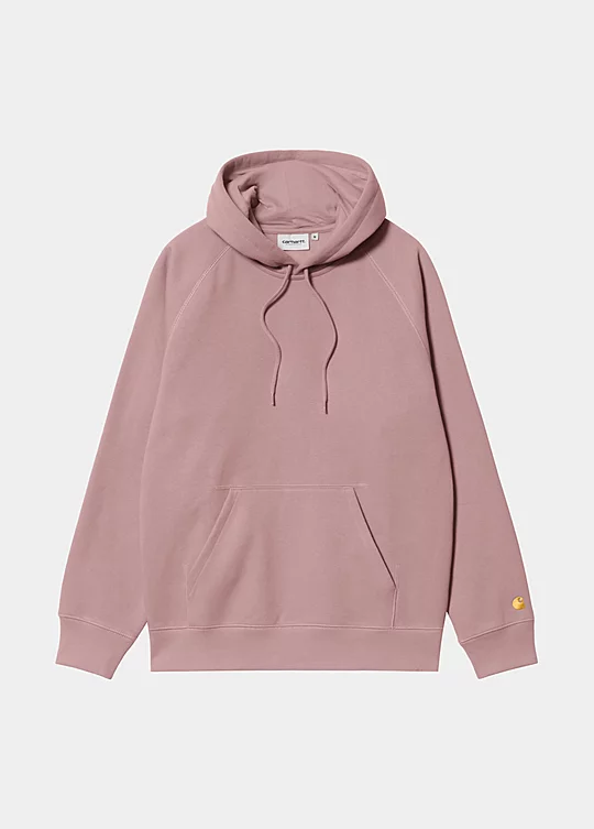 Carhartt WIP Hooded Chase Sweat in Pink