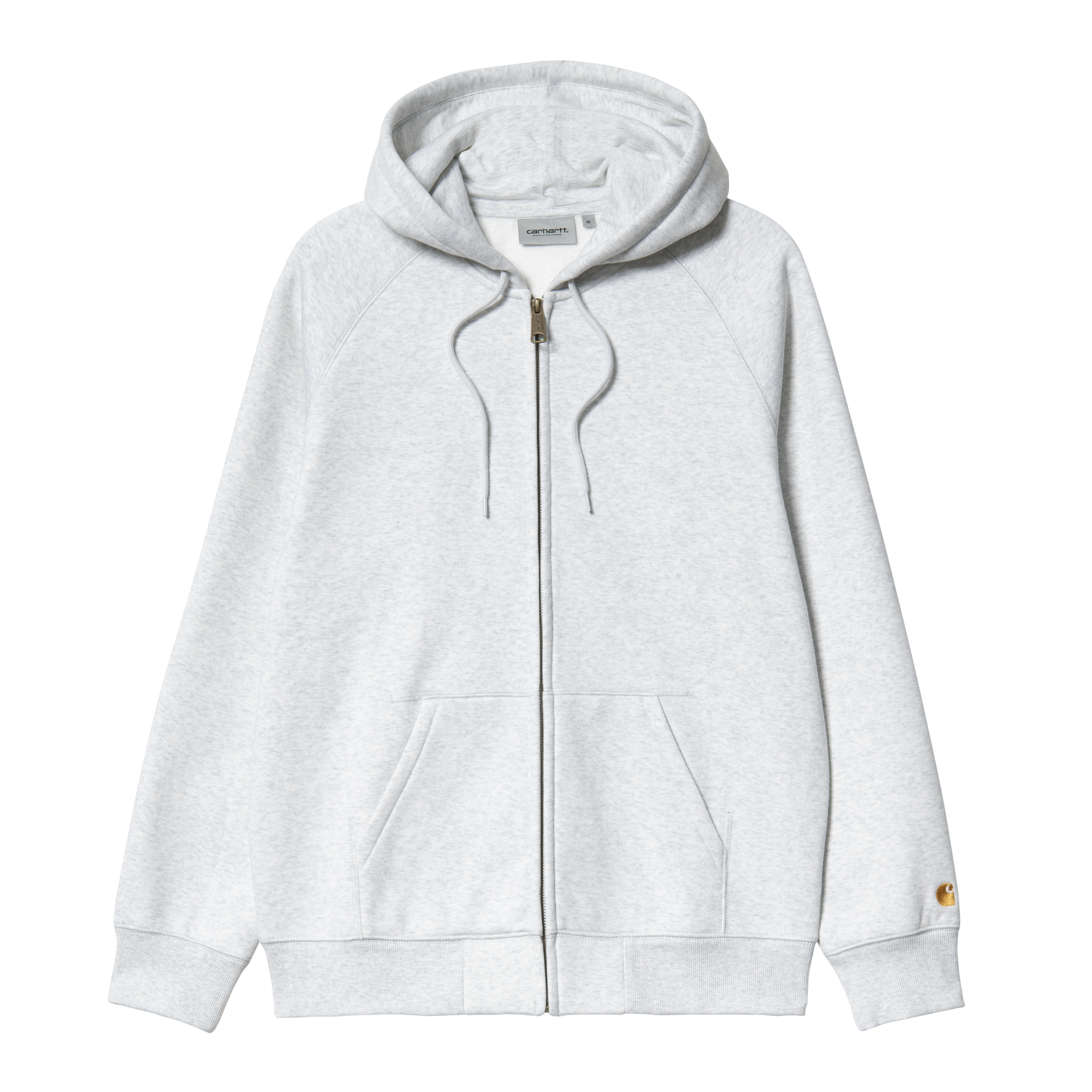 FELPA UOMO CON ZIP E CAPPUCCIO CARHARTT 2009761695362