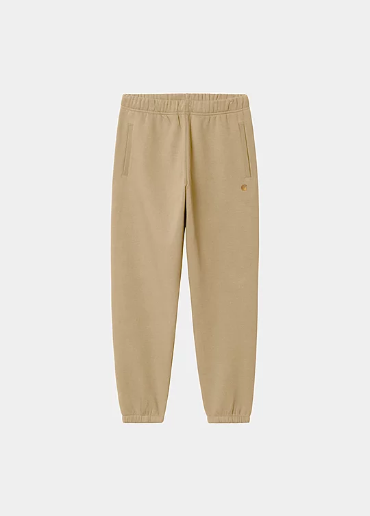 Carhartt WIP Chase Sweat Pant in Beige