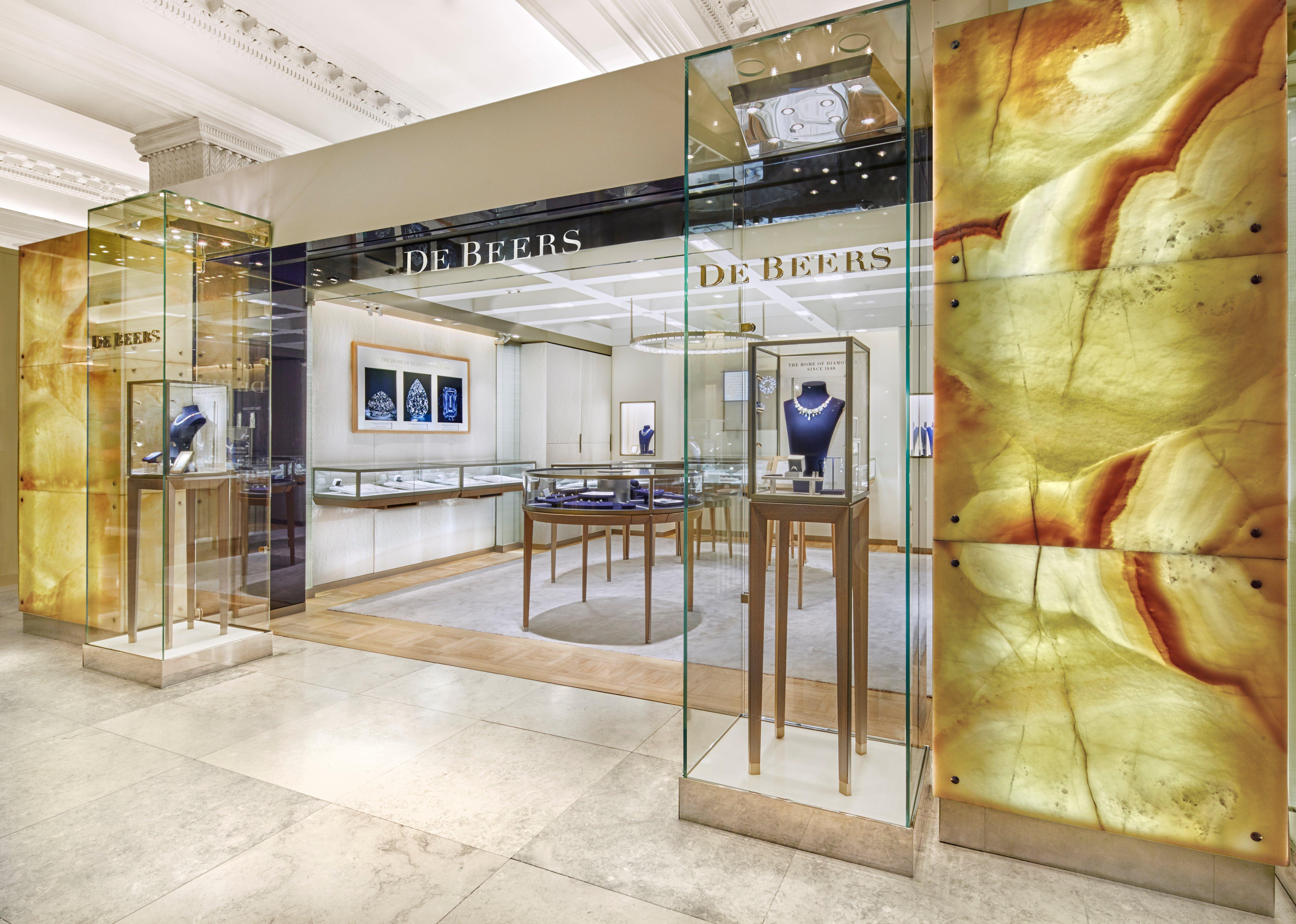 De Beers Jewelers London Harrods Store