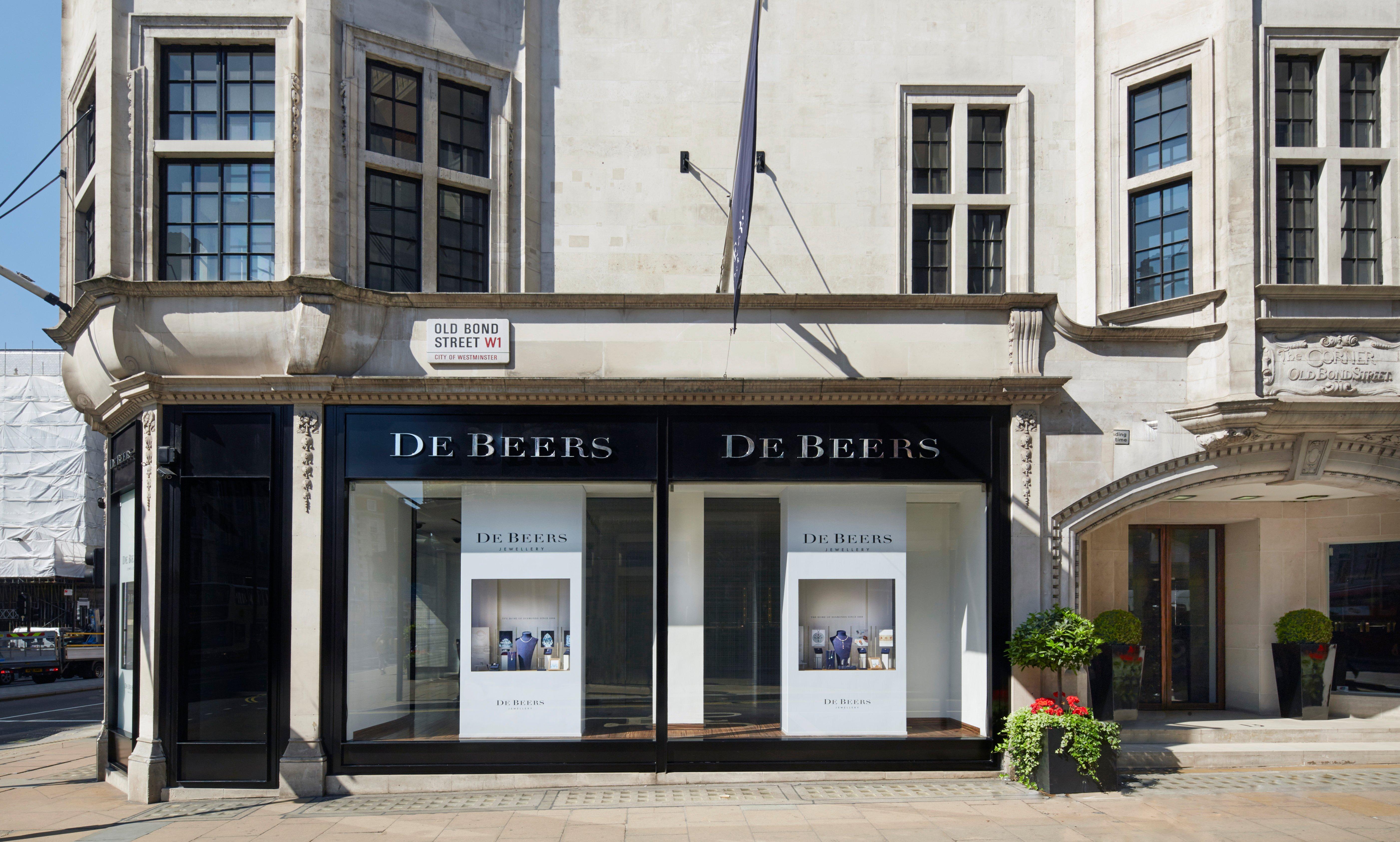 De Beers Jewellers London Old Bond Street Store De Beers UK