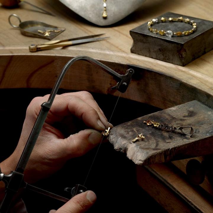 Swan Lake Necklace making