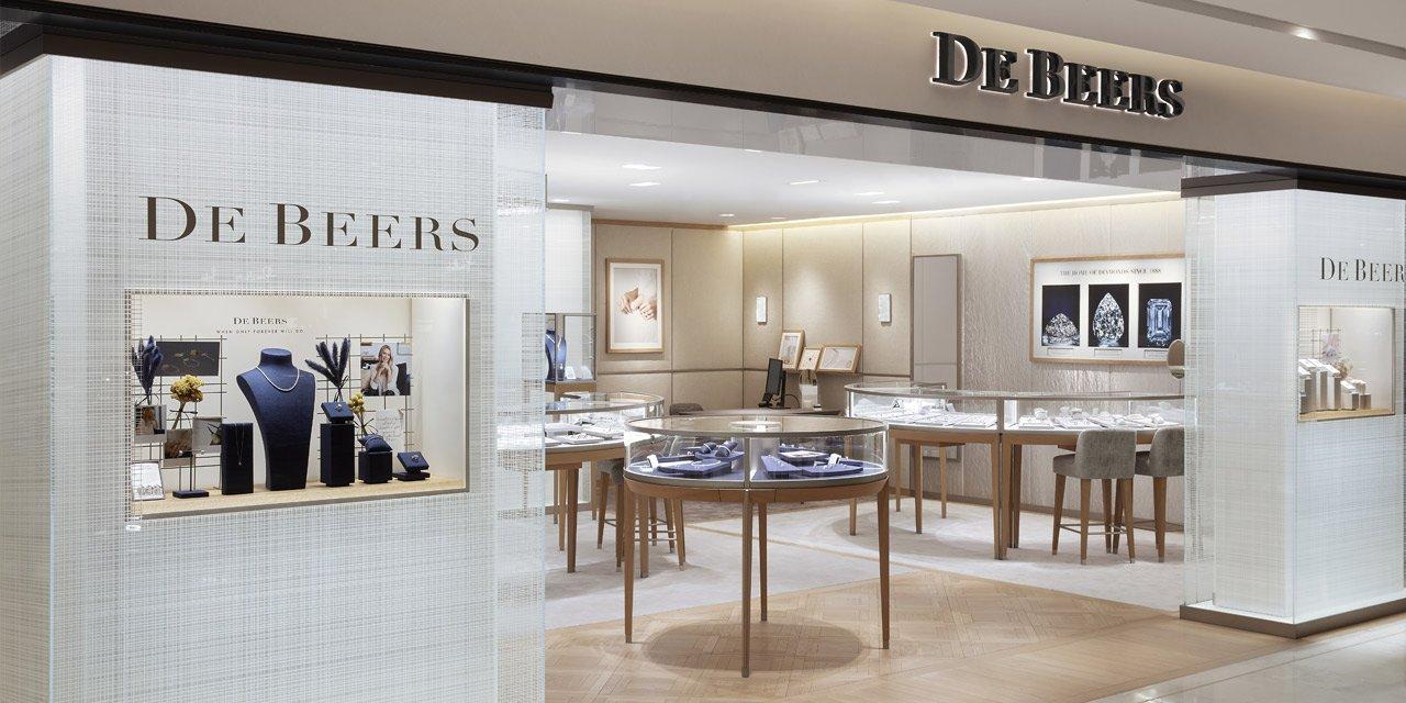 De Beers Jewelers Paris Galeries Lafayette Store