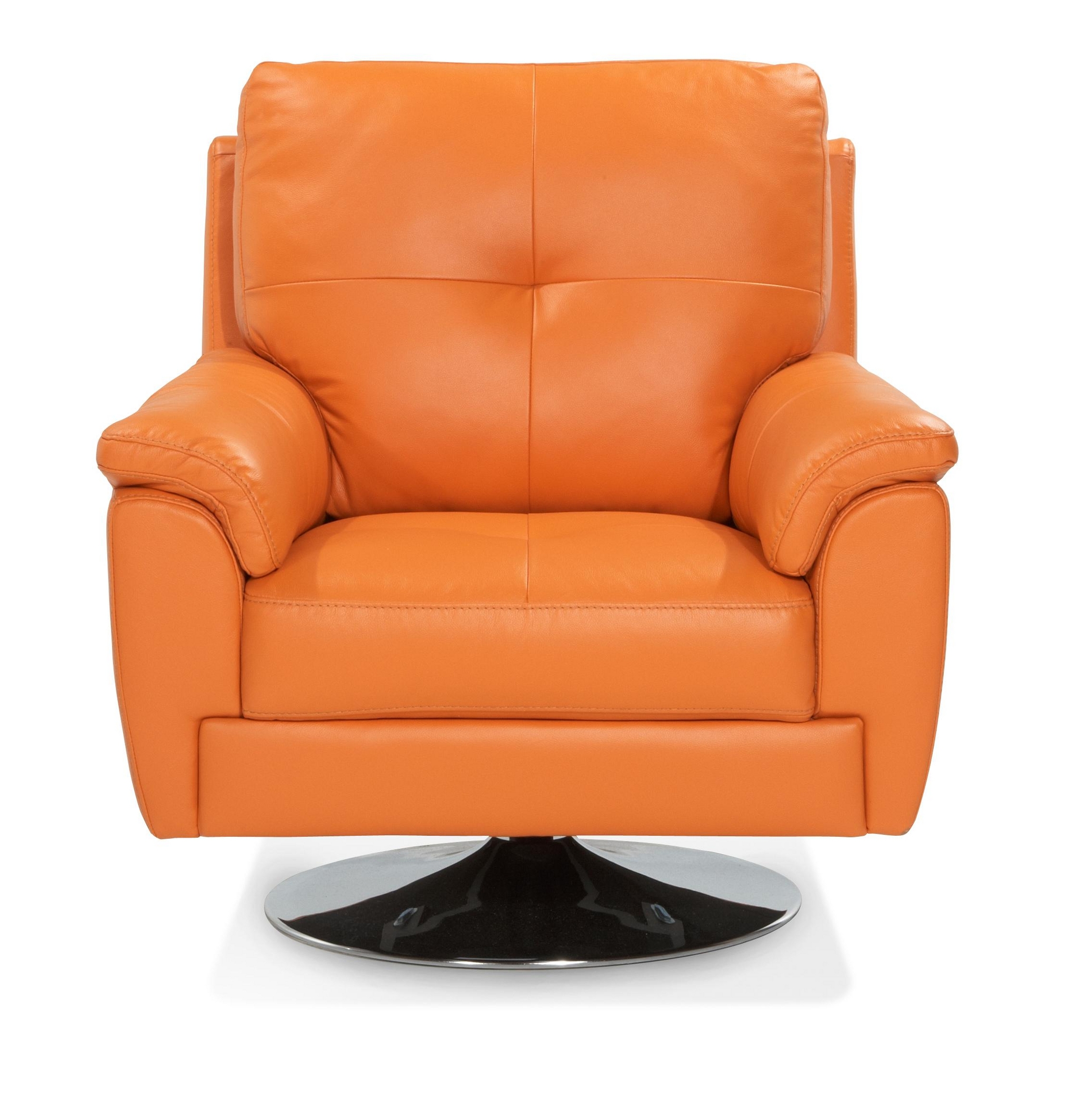 Orange Leather Chairs / Safavieh Jonika Orange Leather