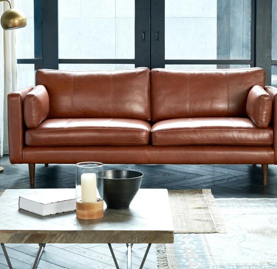 Exclusive Brand Leather Sofas at DFS