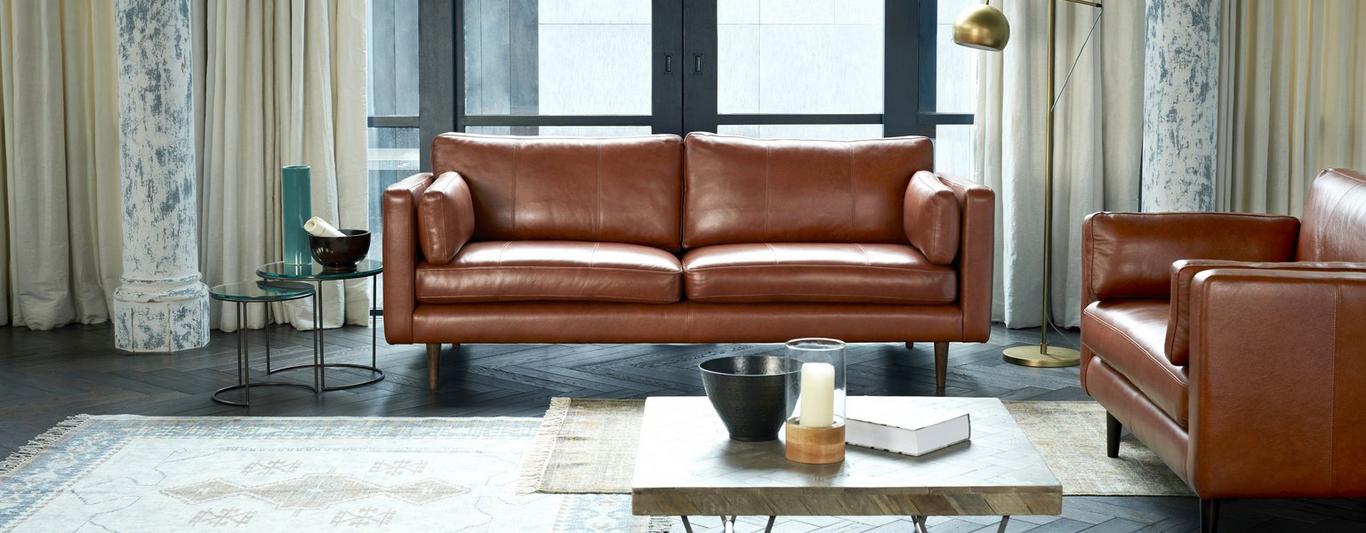 Brown Sofas DFS Ireland