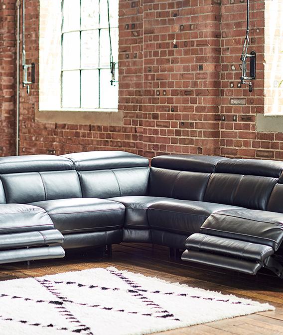 Recliner Sofas In Fabric Leather Designs Dfs