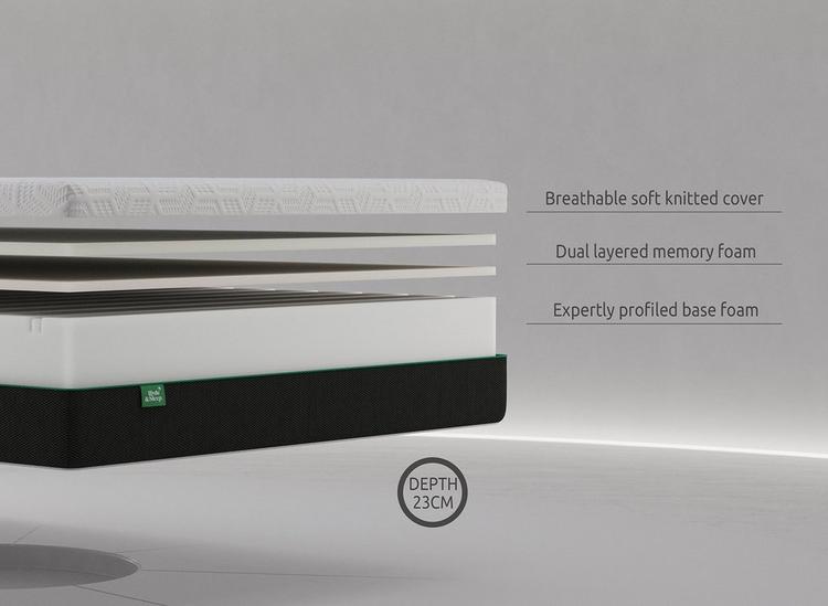 

Hyde & Sleep Original Memory Foam Mattress image 1
